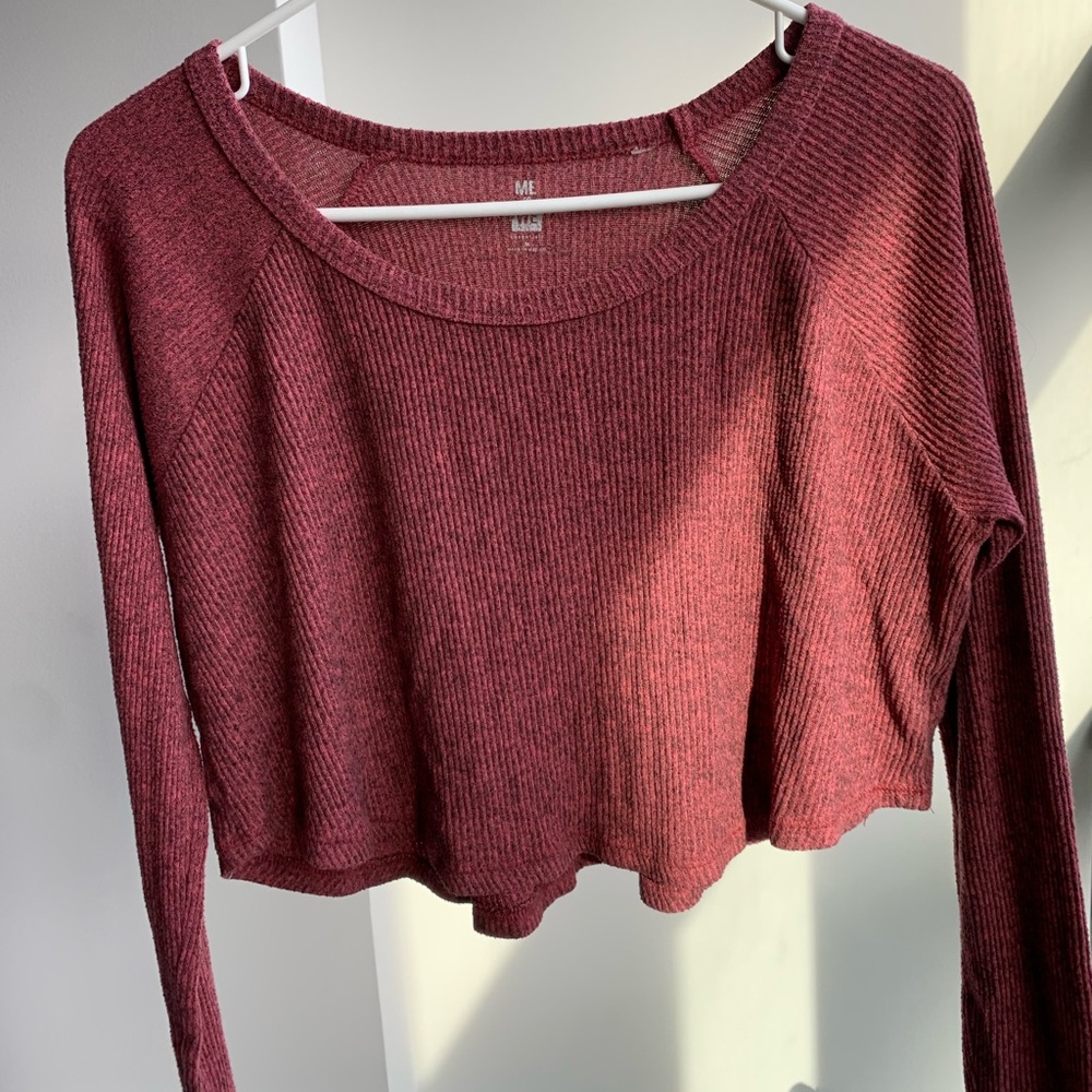 Pacsun cropped long sleeve